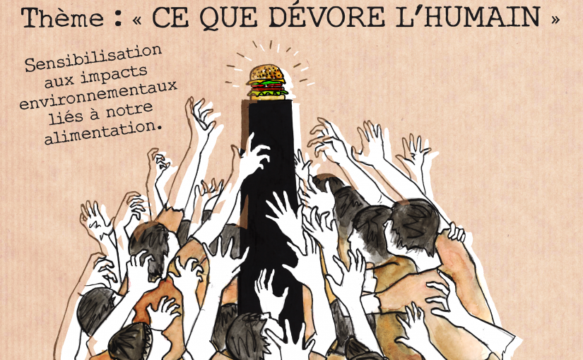 Concours d’arts visuels 2D fixe : « Ce que dévore l’humain »